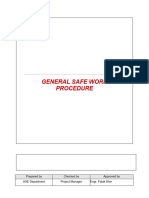 TGCC05.HSE - PR05 General Safe Work Procedure