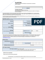 Data Collection Form