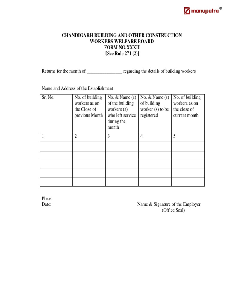 Form XXXII | PDF