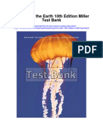 Sustaining the Earth 10th Edition Miller Test Bank