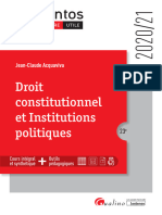 Mémentos: Droit Constitutionnel Et Institutions Politiques