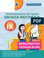 B. Indonesia Kelas IX Modul 4