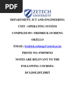 Os Lesson 3 File Management