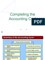 Session - Completing Accounting Cycle