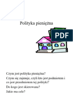 Polityka Pieniężna