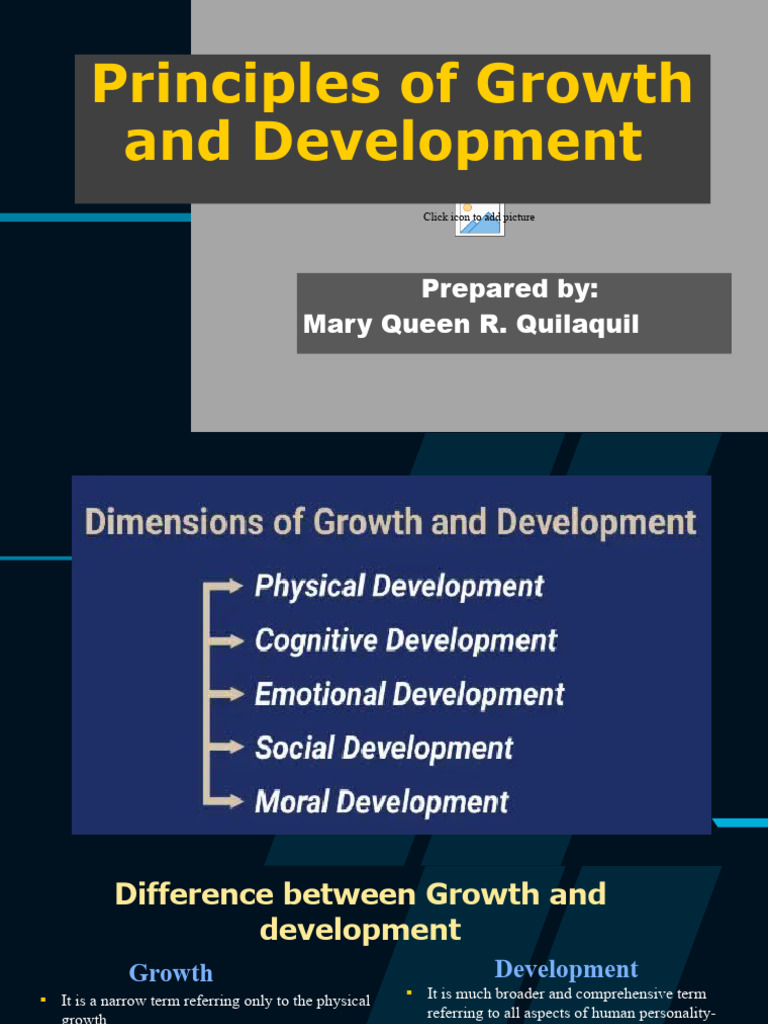 What Are The 9 Principles Of Growth And Development