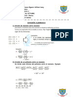 Algebra 2 DE OCTUBRE