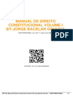 Manual de Direito Constitucional Volume I by Jorge Bacelar Gouveia - Compress