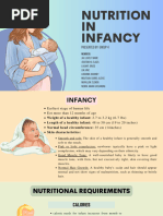 Nutrition in Infancy