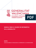 Manual para El Usuario de Informática en La Generalitat