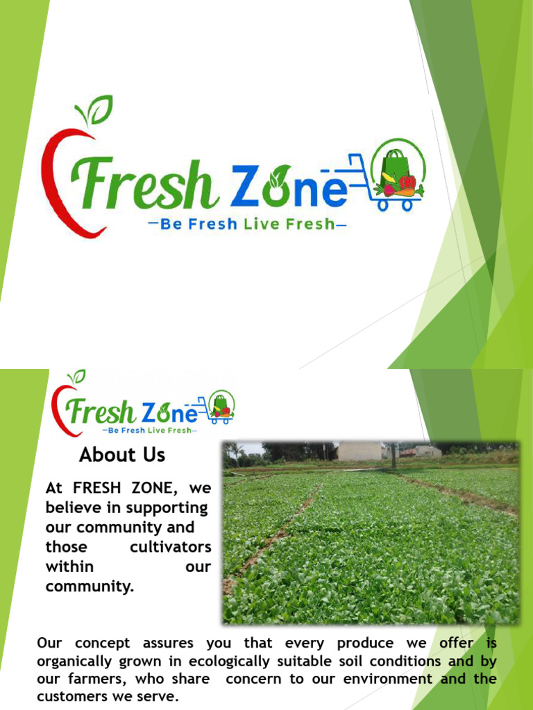 Fresh Zone: Organic Produce & Community | PDF | Cooking, Food & Wine ...