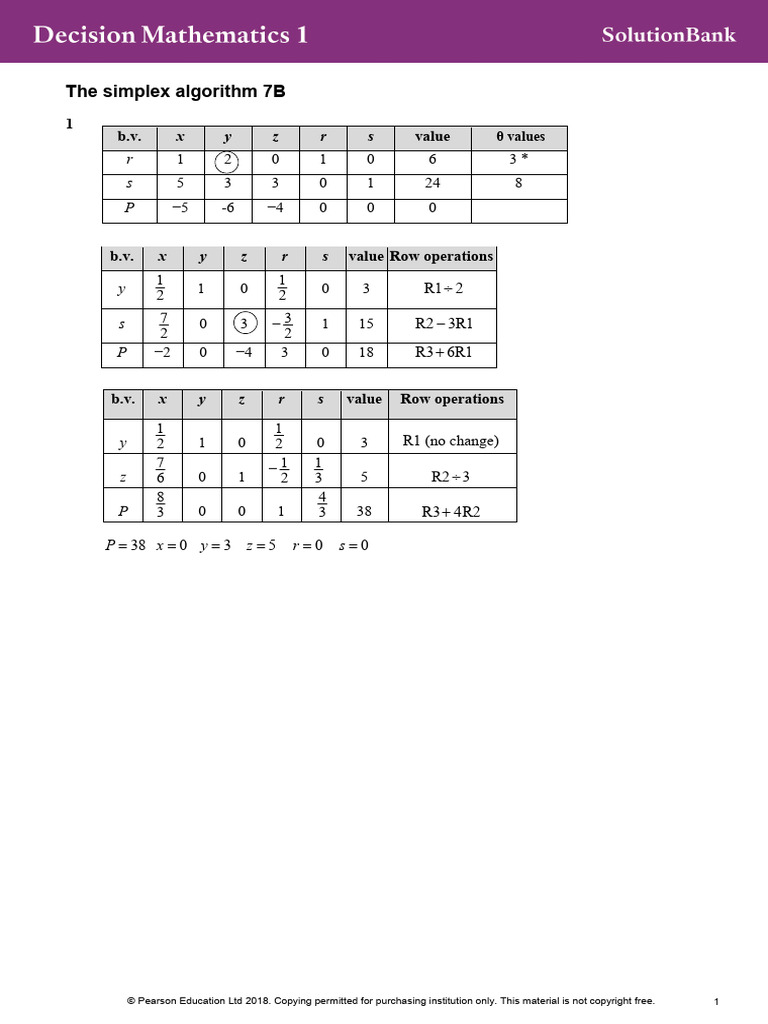 Alevelsb dm1 Ex7b | PDF