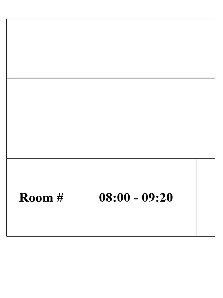Fall 2023 CS Department Timetable | PDF | Information | Computer Science