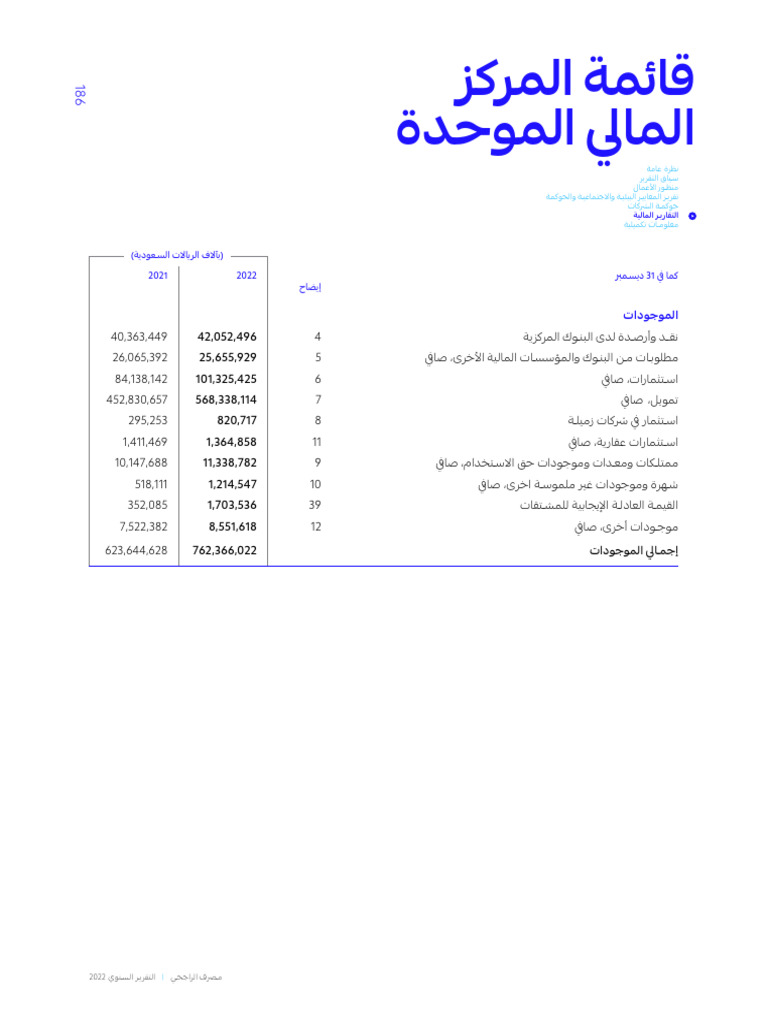 Consolidated - Statement - of - Financial - Position Jazan University | PDF