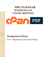 Pengelolaan Cpanel