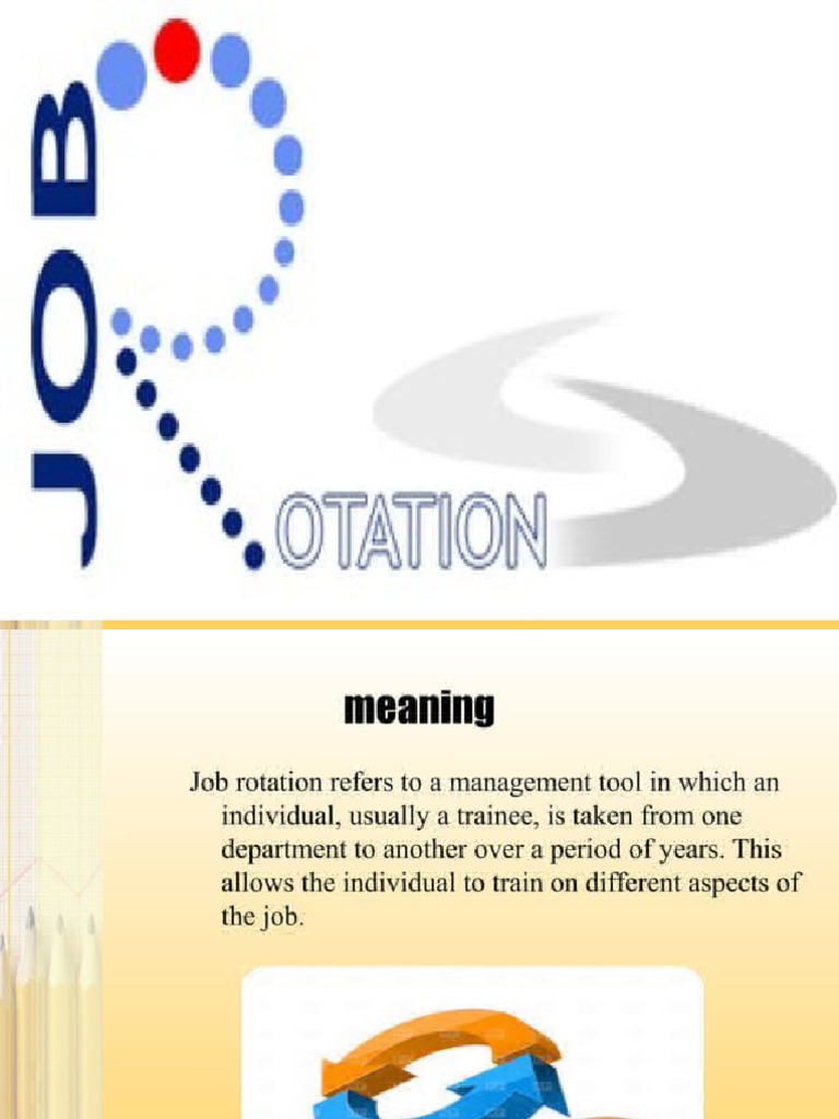 Job Rotation | PDF
