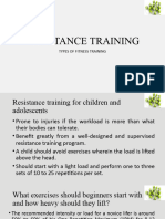 RESISTANCE TRAINING