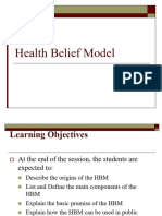 Health Belief Model 2021