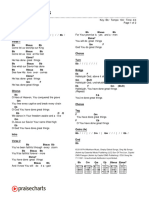 Great Things Phil Wickham Chord Chart BB 2 Column Layout