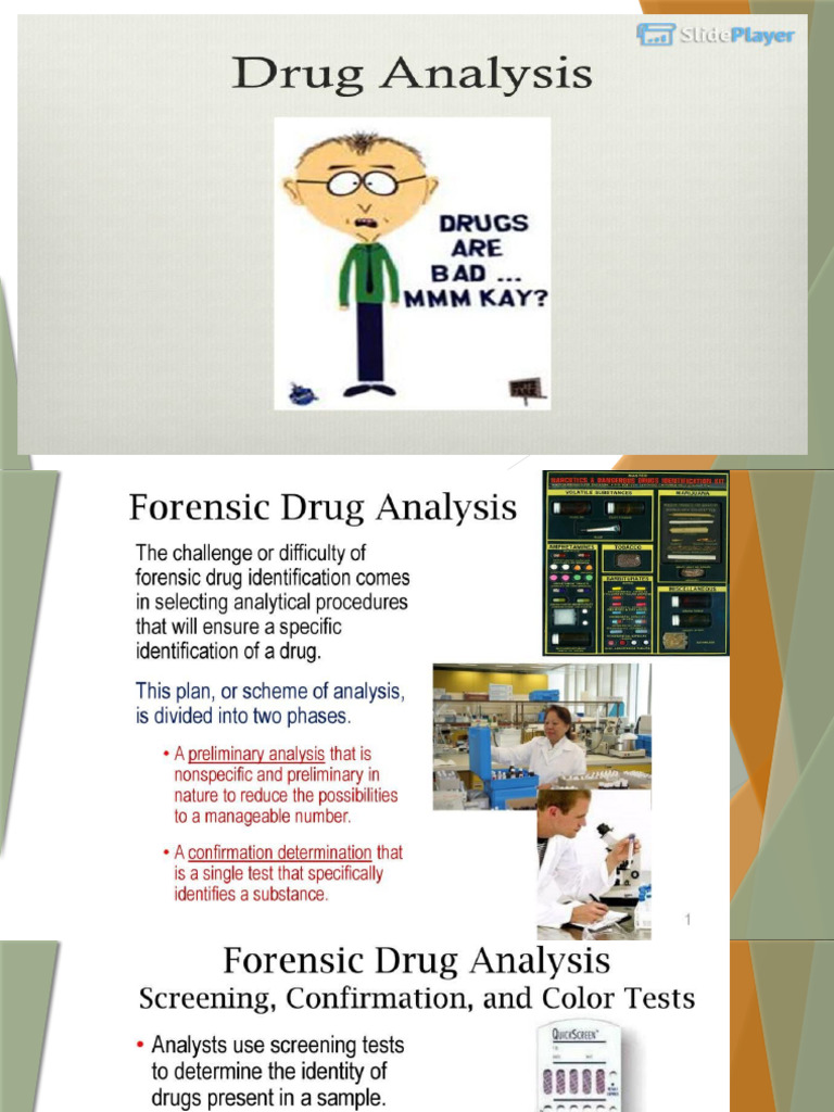 Drug Analysis PDF