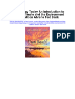 Meteorology Today An Introduction To Weather Climate and The Environment 10th Edition Ahrens Test Bank