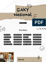 Kelompok 1 - GAKY Nasional