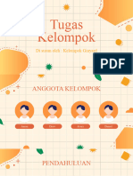 Krem & Oranye Lucu Minimalis Presentasi Tugas Kelompok - 20230913 - 201130 - 0000