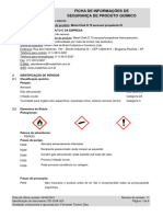 FISPQ - Metal-Chek D 70 aerossol propelente Hi