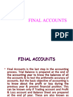 Final Accounts For MBA Students