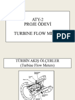 Türbi̇n Akiş Ölçer (Turbine Flow Meter)