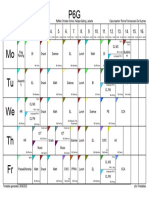 P6G Term 2 Class Schedule 