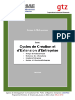 Cycles de Création Et D'extension D'entreprise