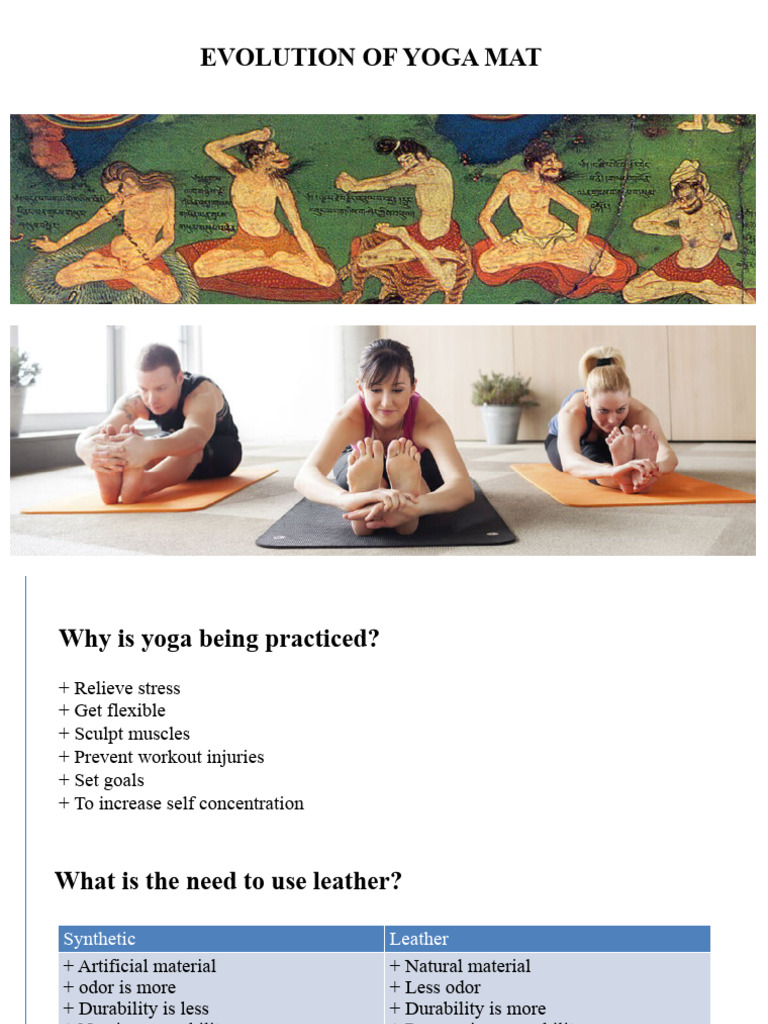 Yoga Mat PDF Polyvinyl Chloride Plastic