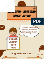 Unggah Ungguh Basa Jawa