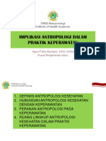 Implikasi Antropologi Dalam Praktik Keperawatan