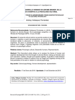 Bruner Teoria Del Desarrollo Humano