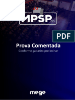 MP SP 95 (Prova Comentada Pela Equipe Mege)