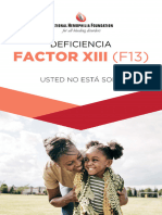 Deficiencia Factor XIII 13