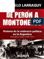 De Perón A Montoneros-Marcelo Larraquy