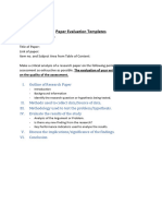 PaperEvaluationTemplates Revised