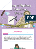 Writing A Mystery or Detective Story KS2 PowerPoint