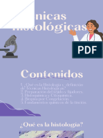 Técnicas Histologícas