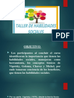 Taller - Habilidades Sociales para Adolscentes