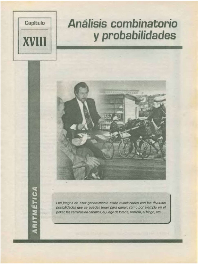 Analisis Combinatorio y Probabilidades by Lumbreras Rojo | PDF