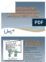 Gestion de Proyectos en Arquitectura