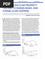 Hopper Design Principles - Jenike & Johanson | PDF | Stress (Mechanics ...