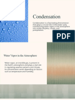 Condensation The Marvelous Process of Atmospheric Water Transformation