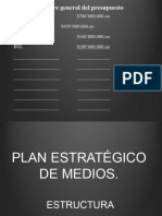 Plan de Medios Estructura