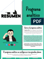 Mis Apuntes Sobre El Programa Analítico