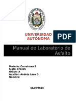 Manual de Laboratorio de Pavimentos